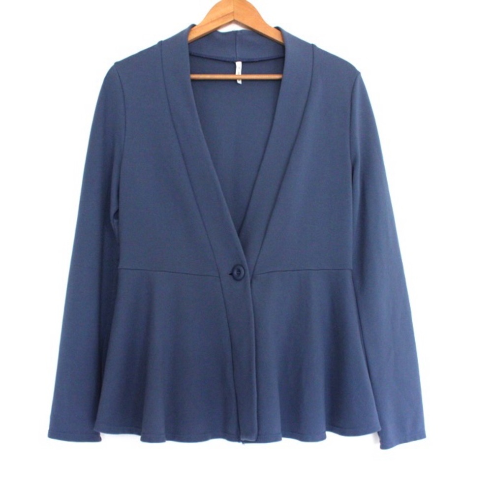 Halara V Neck Work Peplum Blazer